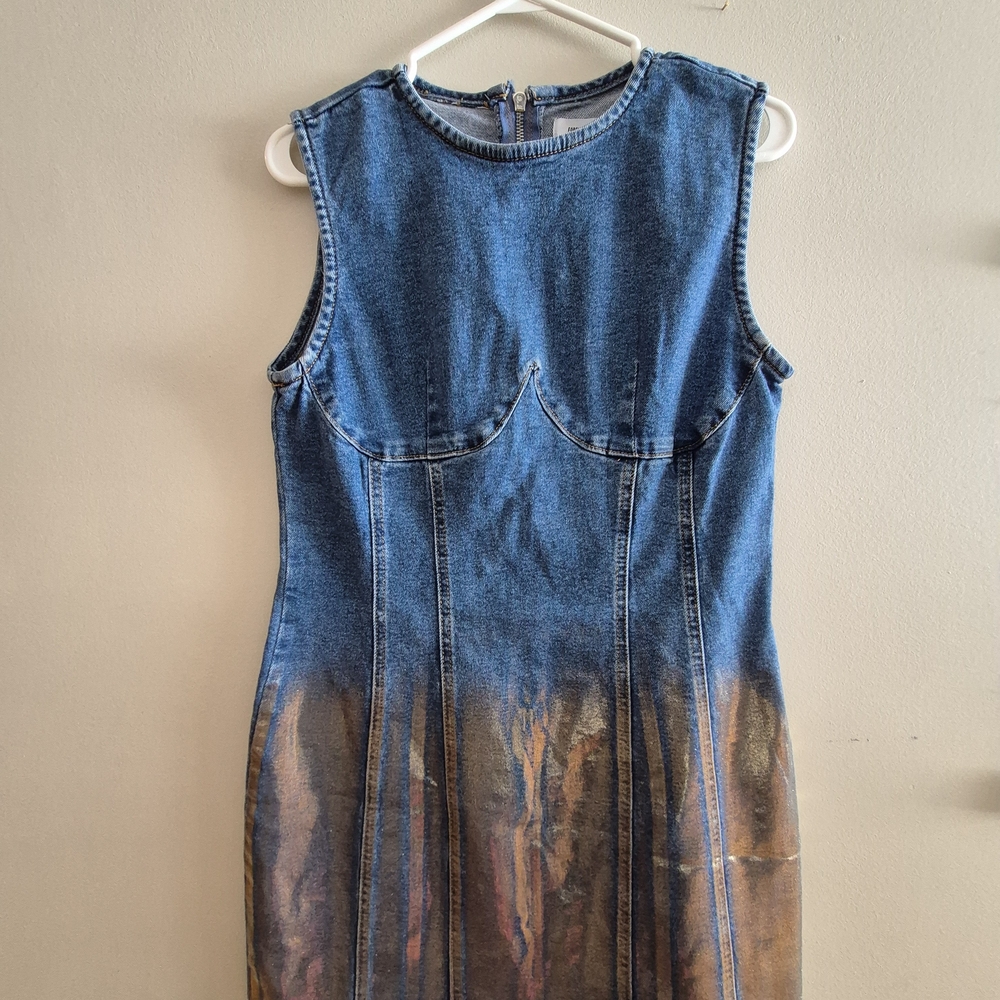 Forever 21 Blue Denim Dress
